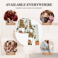 thumbnail image 7 of Lsque Gnome Holding A Pumpkin Pattern Long Sleeve Pajama Set for Women - Soft 2-Piece Sleepwear and Loungewear Set with Pockets, Comfy Nightwear-Small, 7 of 7