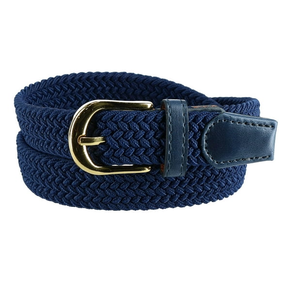 CTM®  Elastic Braided Stretch Belt (Women's)