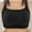 3-Black, variant on YWDJ Bras for Women Plus Size Closure in Back Sleep Bras Wirefree Comfy Bras Adjustable Straps Full Coverage Push up Wrap Lounge Bras Padded Comfortable Bras Solid Comfortable Bras Beige 2XL