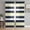 Navy Yellow, variant on Sheer Curtains 72 Inches Long 2 Panels Set for Bedroom, Black Grey Stripe Semi Sheer Curtains for Windows, Minimalist Farmhouse Striped Voile Window Treatments Rod Pocket Curtain