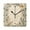 Black, variant on Beautiful Wildflowers Frame Wall Clock Battery Operated Silent Non-Ticking Bedroom Office Kitchen Home School Decor 7.8"(Black)