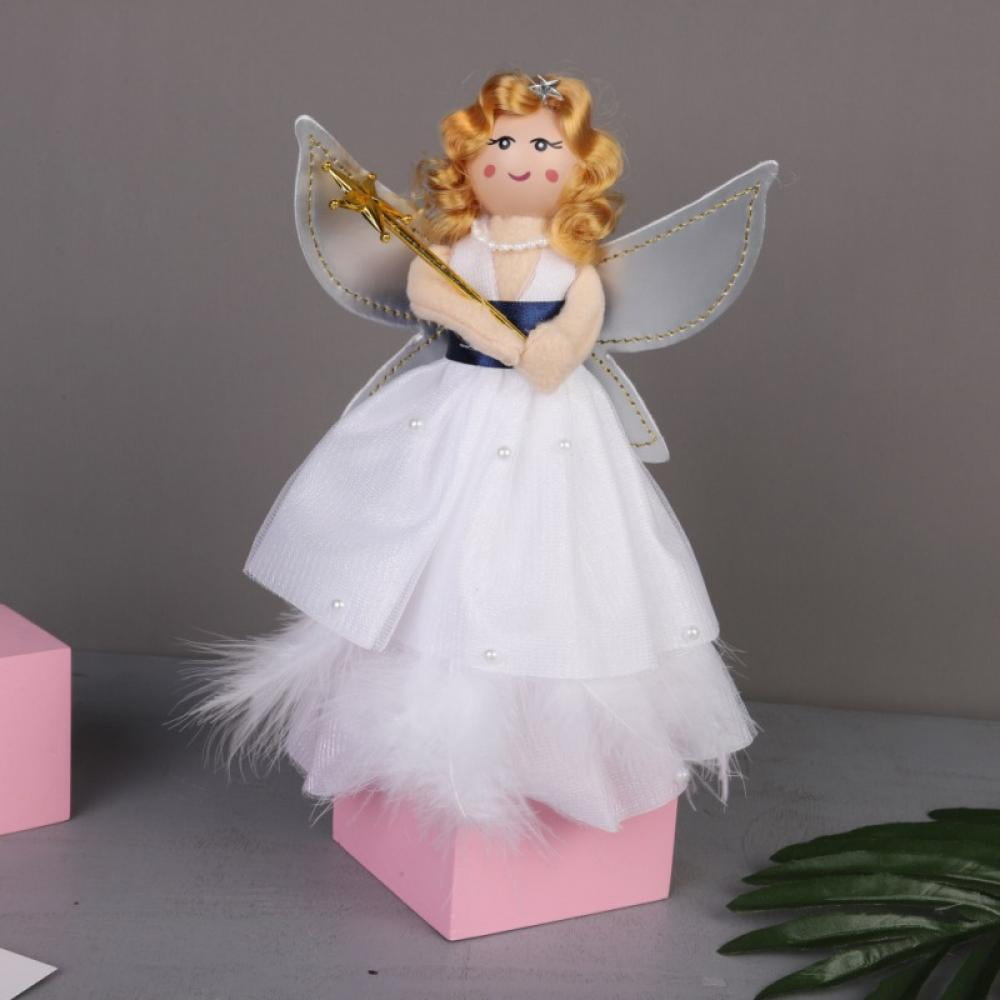 Yinrunx Angel Tree Topper/Angel Hair Christmas Decoration/White Angel Christmas Tree Topper/White Ornaments Party Home Decor Diy Xmas Craft Kid Gift Christmas Tree Topper Angel - Walmart.com