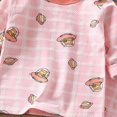 thumbnail image 5 of TOWED22 Toddler Baby Girl Clothes Outfits Long Sleeve Crewneck Sweatshirt and Joggers Pants 2 Piece Set Fall Winter(Light Pink,4-5 Y), 5 of 6
