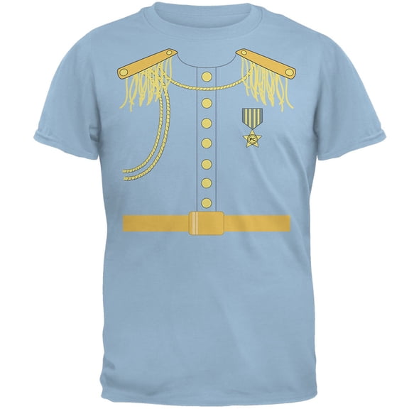 Halloween Prince Charming Costume Light Blue Adult T-Shirt - 2X-Large