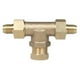 thumbnail image 2 of Conectores de adaptador de tubo de presión de latón dorado Gloria Manguera de lavado de presión - Dorado, 2 of 7