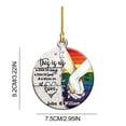thumbnail image 2 of De Madera De Navidad Árbol De Navidad Colgante Decoración Personalizada Patrón Permanente Decoración Familiar 2021 Colgante Minnieouse HA043217-07, 2 of 6
