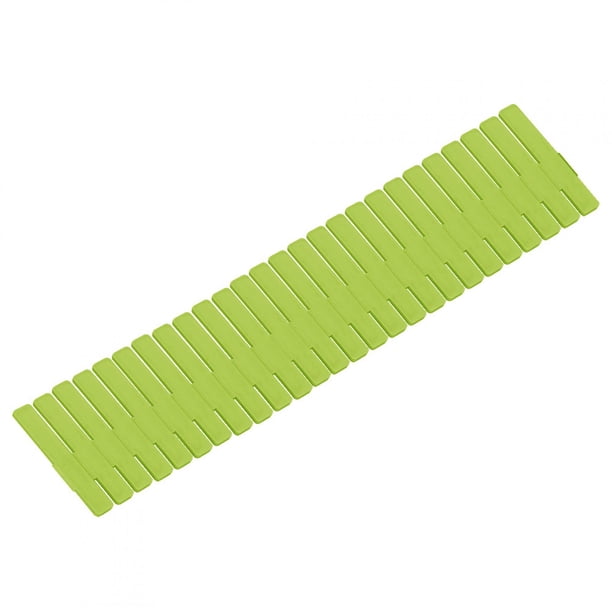 Divisor organizador de cajón sólido tablero divisor PP Almacenamiento clasificado Divisor de cajón de bricolaje textura dura para el hogar ANGGREK Otros