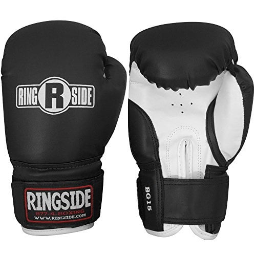 Ringside Striker Youth Training Gloves Black / White