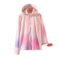 thumbnail image 4 of LRen Boys Rash Guard Hoodie UPF 50+ Long Sleeve Swim Shirt Kids Sun Protection Fishing Shirt Toddler to Youth Summer Beach Outdoor Tops, 4 of 9