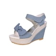 thumbnail image 1 of Leutsin Women Ankle Strap Summer Slide Sandals Platforms Wedges Shose, 1 of 9