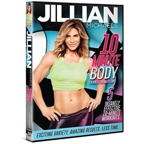 Jillian Michaels 10 Minute Body Transformation DVD by Gaiam