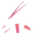 thumbnail image 3 of Ofertas Únicas 1 Pc Pinzas para Cejas Portátiles para Baño Viaje Hotel Rosa Acero Inoxidable, 3 of 3