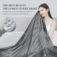 thumbnail image 6 of Aship Cooling Blanket for Hot Sleepers, Arc-Chill Q-Max>0.5 Double Cooling Sided Stylish Revolutionary Cold Blankets, Lightweight Summer Blanket Queen Size, Gray, 79" x 86", 6 of 7