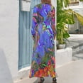 thumbnail image 2 of Neon smoke Long Dress Women's skirt Prom gown summer clothes elegant party dresses for women 2024, 2 of 4