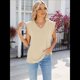 thumbnail image 5 of Camisetas Sin Mangas Informales para Mujer, Blusa Básica Holgada de Verano, Ropa de Moda Albaricoque L, 5 of 7