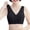 Black, variant on Sleep Bra, Womens Front Closure Bras Wireless Supportive V-Neck Bra Full Coverage Seamless Bras Comfy Bralettes for Women Beige 38