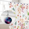 thumbnail image 6 of HemaKayy 12 Pcs Shower Curtain Hooks Bathroom Decorative Accessories Explosion Blue Pink Star Sky Cloud, 6 of 8
