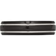 thumbnail image 3 of Stainless Steel Polished Black Ip-Plated 6mm Grooved Band (Size 11.5) Made In China sr148-11.5, 3 of 5