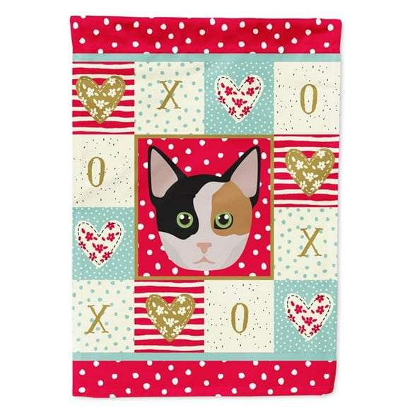 Carolines Treasures CK5134CHF 28 x 0.01 x 40 in. Munchkin Cat Flag Canvas House Size