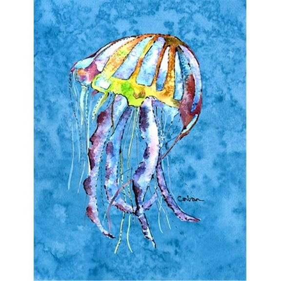 Jellyfish Canvas Flag - House Size, 28 x 40 in.