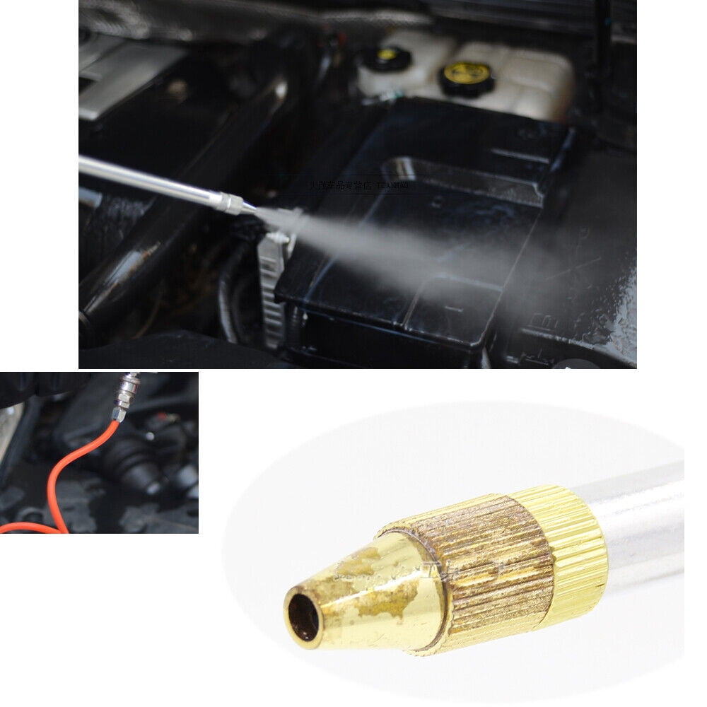 Dual Usage Air Compressor Duster Blower Water Gun with Water Tube Straight Nozzle