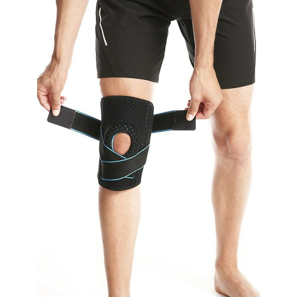 Knee Brace Adjustable Neoprene Open Knee Sleeve for Arthritis Pain and