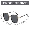 thumbnail image 2 of Polarizador de alta gama, tendencia de moda, gafas de sol anti-ultravioleta, fabricadas en PC y metal., 2 of 5