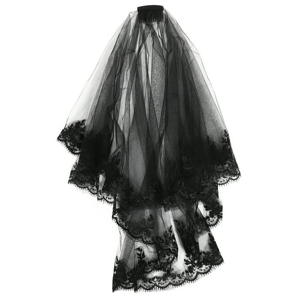 EeaseMX 1 velo de novia de malla retro para boda, accesorio para fotografía