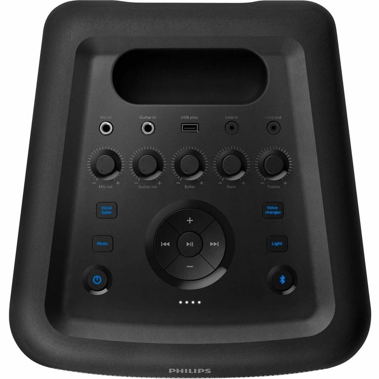 Philips X3206 Wireless Bluetooth Party Speaker with Lights, Carry