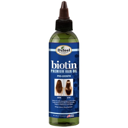 Difeel Pro Growth Biotin Hair Oil, 8 Ounces, 1 Piece