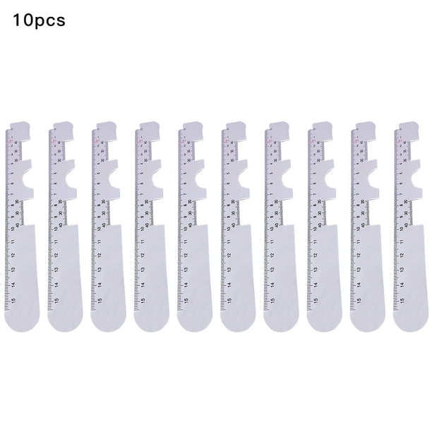 1111fourone pupillary distance ruler pd meter eye distance measurement tool optical straight edge ruler walmart com