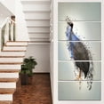thumbnail image 1 of Guinea Fowl Abstract Design - Animal Canvas Wall Art, 1 of 3