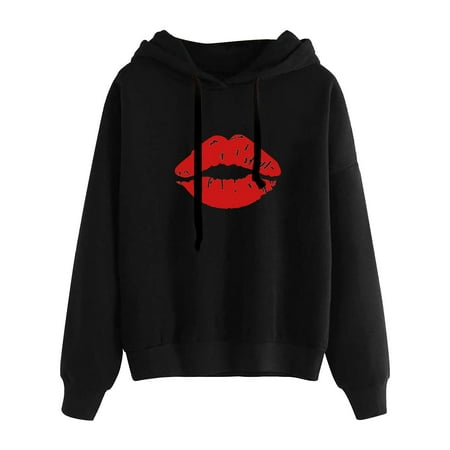 

Simplmasygenix Hoodies for Women Plus Size Women s Hoodie Printing Loose Casual Fashion Long Sleeve Sweatshirt Tops