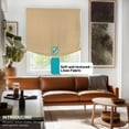 thumbnail image 2 of Chicology Cordless Roman Shades, Khaki (Relaxed), 27"W X 64"H, 2 of 5