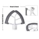 thumbnail image 3 of Cateissary Batidores planos con cabezal inclinable, batidora profesional resistente al desgaste, accesorio de cocina para el hogar, utensilios de Cocina y Comedor, 3 of 6