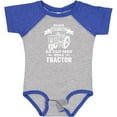 thumbnail image 3 of Inktastic Old Man Tractor Boys Baby Bodysuit, 3 of 5