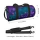 thumbnail image 2 of Balery Purple and Green Glitter Bolsa de Gimnasio para Mujeres y Hombres, Bolsa de Viaje Impermeable, Bolsa de Fin de Semana con Compartimento para Zapatos y Bolsillo Húmedo, 2 of 6