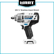 HART 20-Volt 1/2-inch Battery-Powered Brushless Impact Wrench (Battery Not Included)