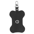 thumbnail image 5 of ULTNICE Portable Dog Poop Bag Dispenser with Hanging Hook for Easy Storage Use Black PU Compact Size, 5 of 8