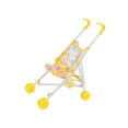thumbnail image 4 of Xuanheng Poussette pour Poupée Bébé, Jeu d'Imitation, Décoration de Maison de Poupée, Jouet Chariot Poussoir Jaune, 4 of 8