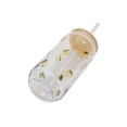 thumbnail image 6 of Just Feed Me by Jessie James Decker 4-Piece 18oz Embossed Lemon Can Sipper Tumbler with Straw Set, 6 of 9
