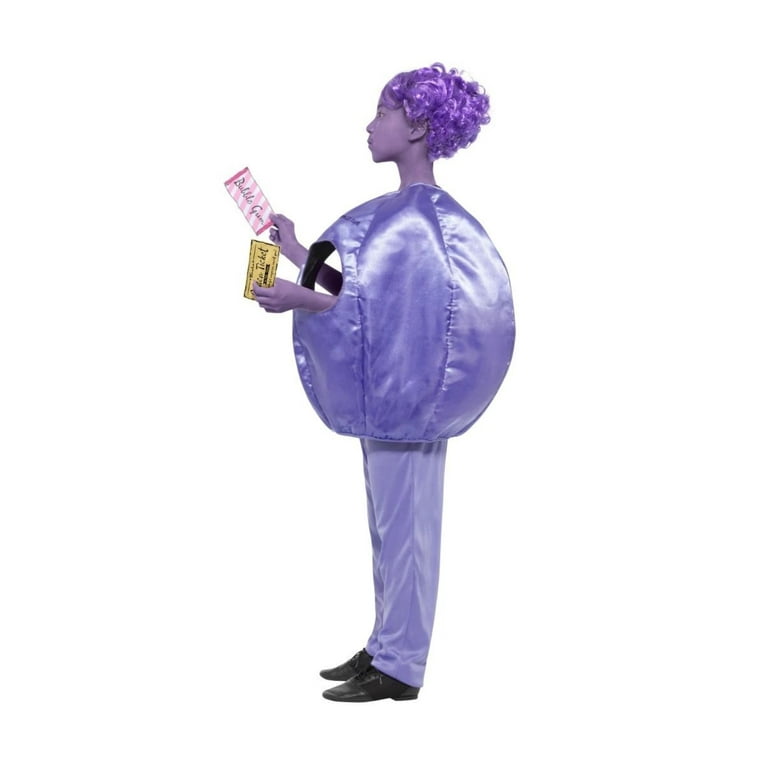 Roald Dahl Deluxe Violet Beauregarde Costume Kids Purple Roald Dahl Deluxe Violet Beauregarde Costume Kids Purple