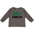 thumbnail image 3 of Inktastic Future Curler Kids Curling Sports Boys Long Sleeve Toddler T-Shirt, 3 of 5