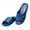 Blue, variant on TopLLC Cloud Slides for Men Pillow Slippers Non-Slip Shower Slides Cushioned Thick Sole Sandals