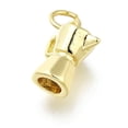 thumbnail image 2 of 10pcs Brass Pendants Coffee Maker Charms Long-Lasting Plated Lead Free & Cadmium Free Rack Plating with Jump Ring Real 18K golden Plated 13.5x10x6mm Hole: 3mm, 2 of 3