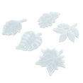 thumbnail image 2 of Molde de silicona 5 piezas Jadeshay Molde para posavasos con forma de hojas, 2 of 14