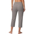 thumbnail image 4 of Capri Pants For Women,Gauze Pants Pleated Pants Pilates Pants Pull On Dress Pants Tummy Control Leggings Petite Summer Pants Wide Leg Crop Pants Summer Pants For Women Beach Trousers, 4 of 6