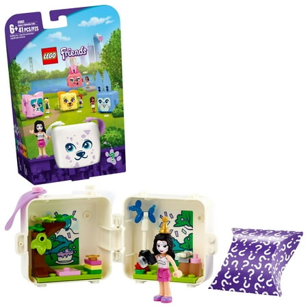 LEGO Friends Emma&rsquo;s Dalmatian Cube 41663 Building Toy For Kids Who Love Animals (41 Pieces)