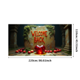 thumbnail image 3 of Underwater Themed Welcome Back Banner, Sea Cave Backdrop with Fish and Apples Decor, Party Decoration, Photography Prop, Event Decor, Festival Backdrop, 3 of 4