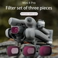 thumbnail image 2 of ND Filter for DJI Mini 4 Pro Accessories, ND 16/64/256 Camera Lens Filters Compatible with DJI Mini 4 Pro Drone Accessories-(Aluminum Version), 2 of 22